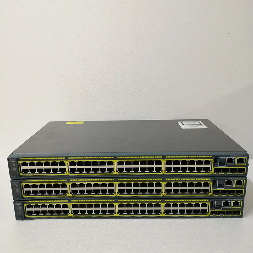 1 PZ WS-C2960S-48TS-L Switch di rete di gestione della porta ottica Gigabit 4SFP a 48 porte per CISCO