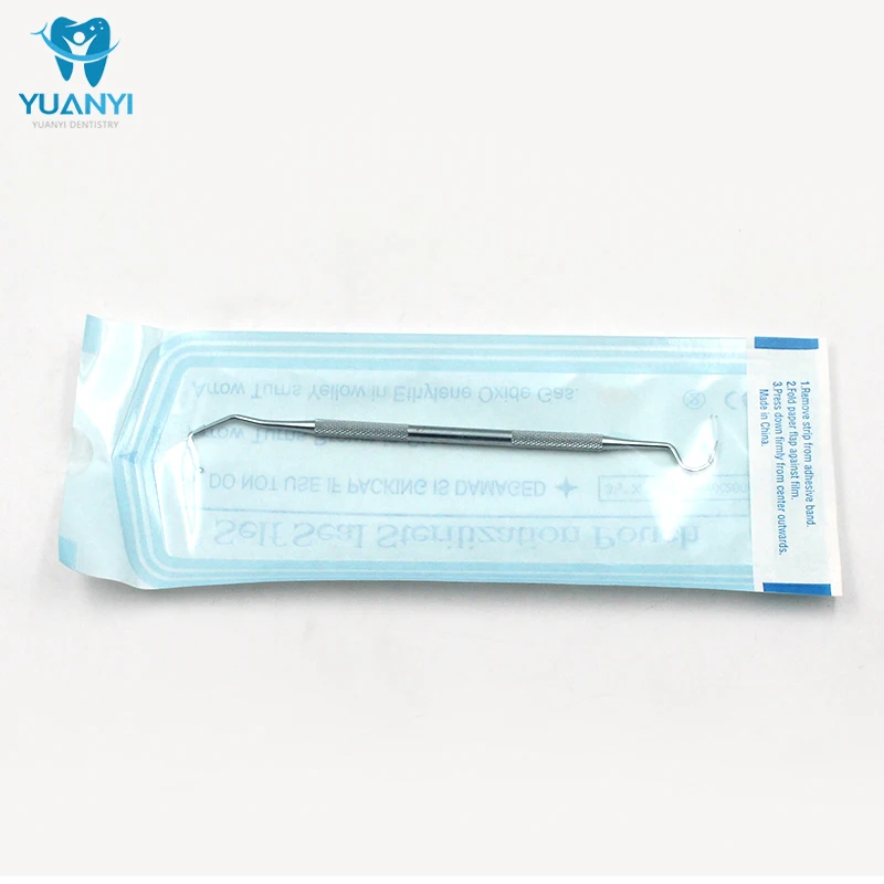 200pcs/Box Dental Self-sealing Sterilization Pouches Bags Medical Grade Paper Disposable Dental Tattoo Tool Storage Bag