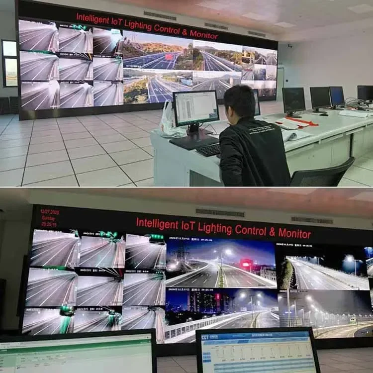 يتم تثبيت إضاءة الشوارع بكثافة وتكييفها في قسم الشوارع المحدد إذا كان أجهزة الاستشعار للكشف عن المشاة أو السيارات.