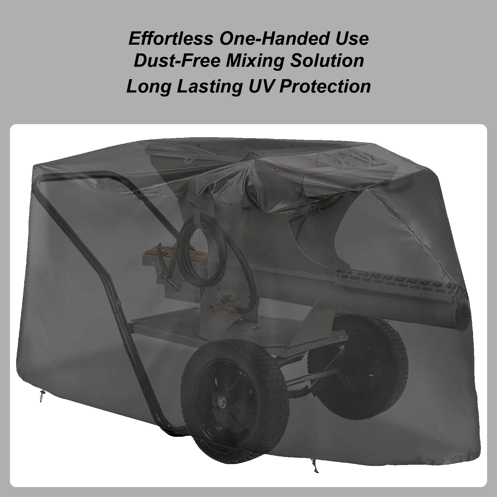Cement Mixer Cover Waterproof Dustproof Oxford Fabric Protection Concrete Mixers Protective Cover For Maintenance Construction