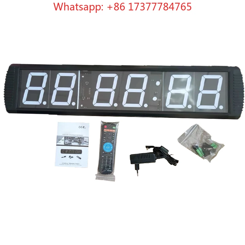 Wholesale Gym Fitness Accessories Waterproof Led Gym Workout Clock Timer