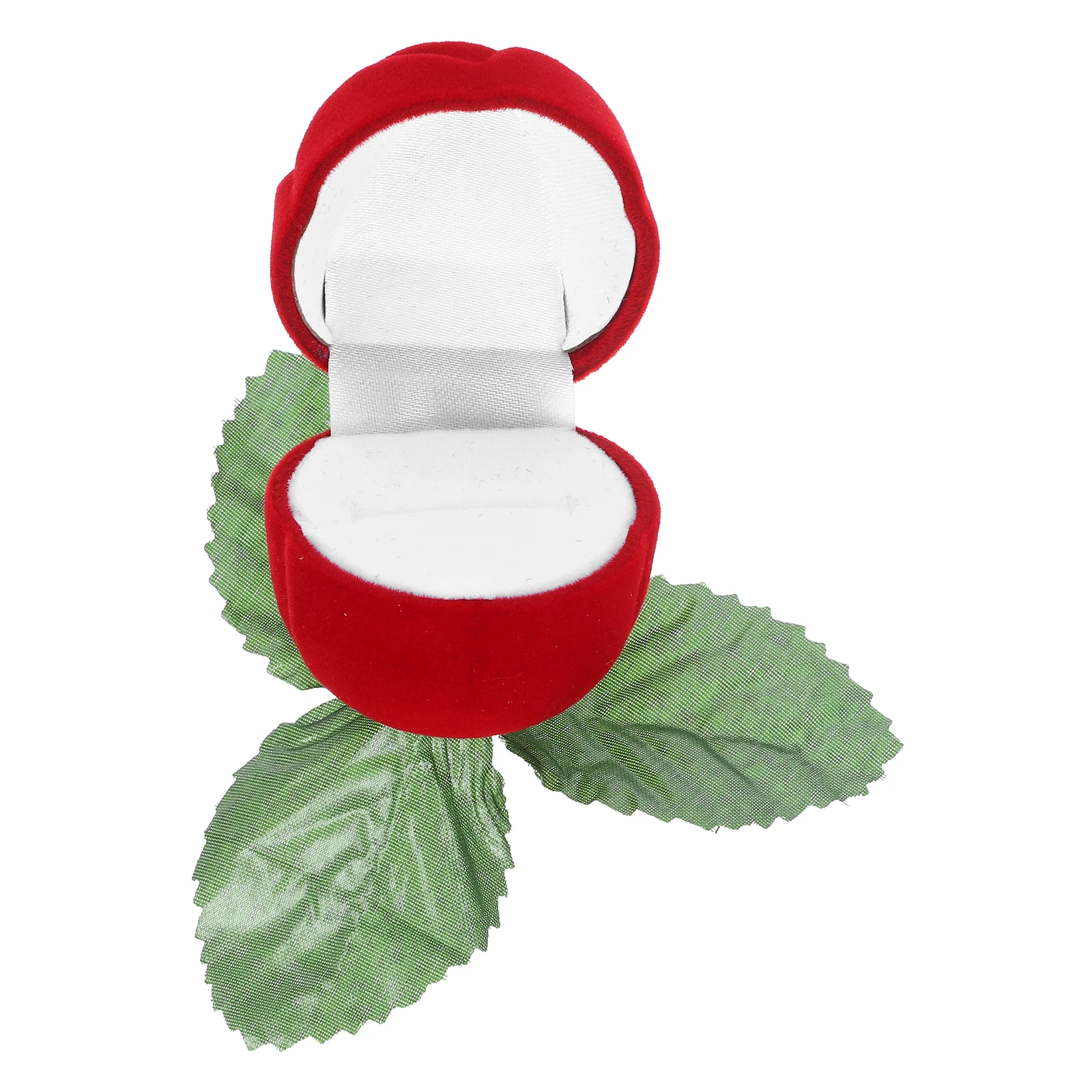 

Ring Box for Proposal Wedding Elegant Design to Protect Store Rings Jewelry Valentine Gift Small Cube