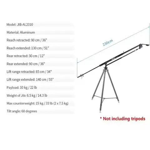 8 best sales कैमरा क्रेन जिब - №8