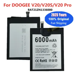 New 100% Original Battery For Doogee V20 V20S /V20 Pro V20Pro Rechargeable Mobile Phone Battery Bateria 6000mAh BAT21ZN1336000