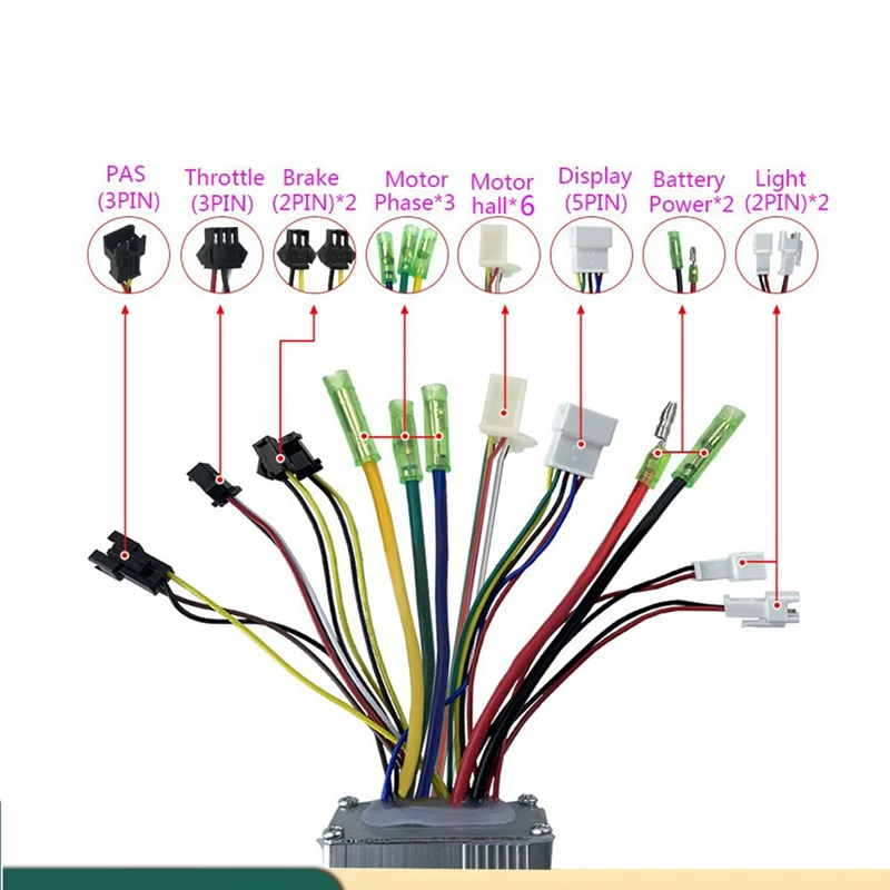 

SA-Электрический велосипедный скутер, аксессуары, контроллер 22А, набор M6 метров для 36V48V500W