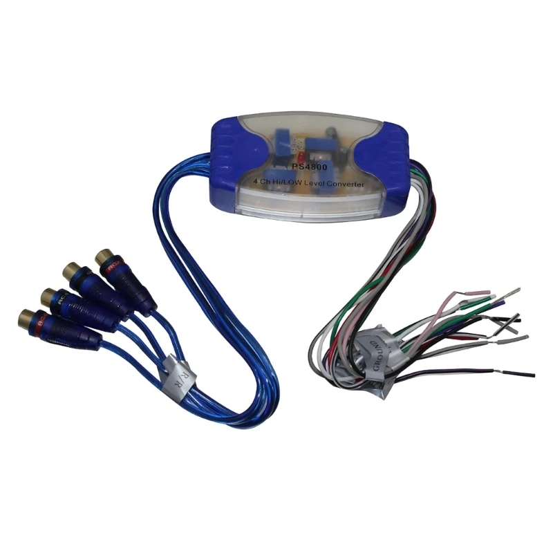 G7NA Car Line Output Adapter with Attached Color Coded Wire Leads