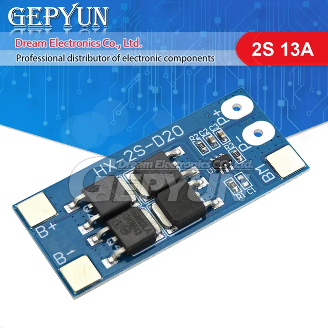 HX-2S-D20 2S 13A 7.4V Li-ion 18650 Płytka zabezpieczająca akumulator litowy 13A Prąd roboczy Do zasilacza elektronicznego 12V
