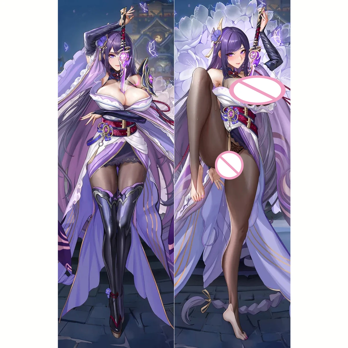 

Sexy Dakimakura Pillowcase Anime Game Genshin Impact Shenhe Otaku Waifu 180cm Life Size Hugging Body Pillow Cover