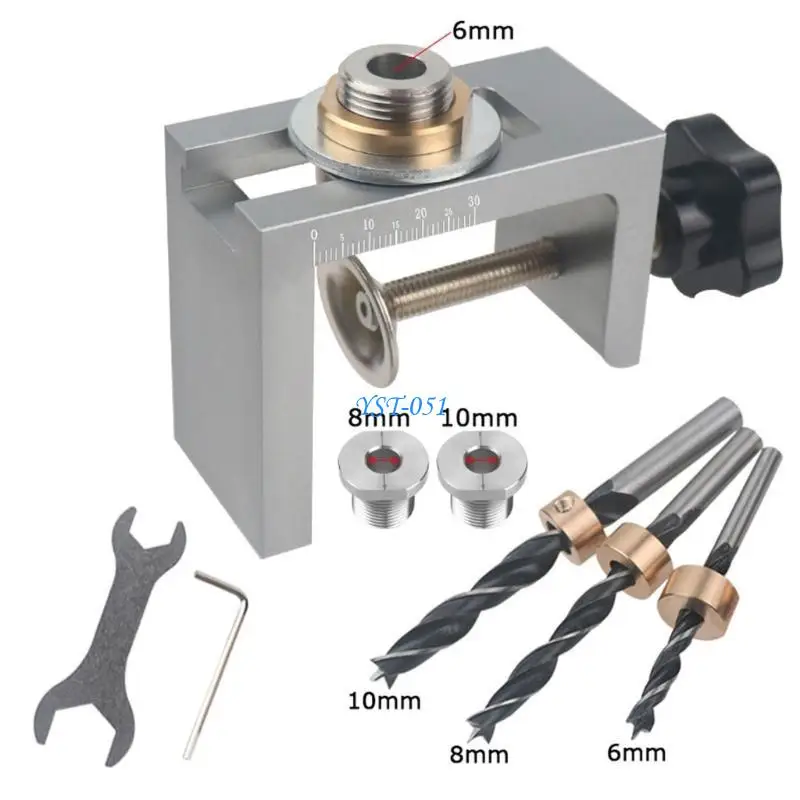

E15A Hole Positioning Tool Woodworking Supplies Hole Locator Drilling Hole Positioner Locator Tool Hole Drill