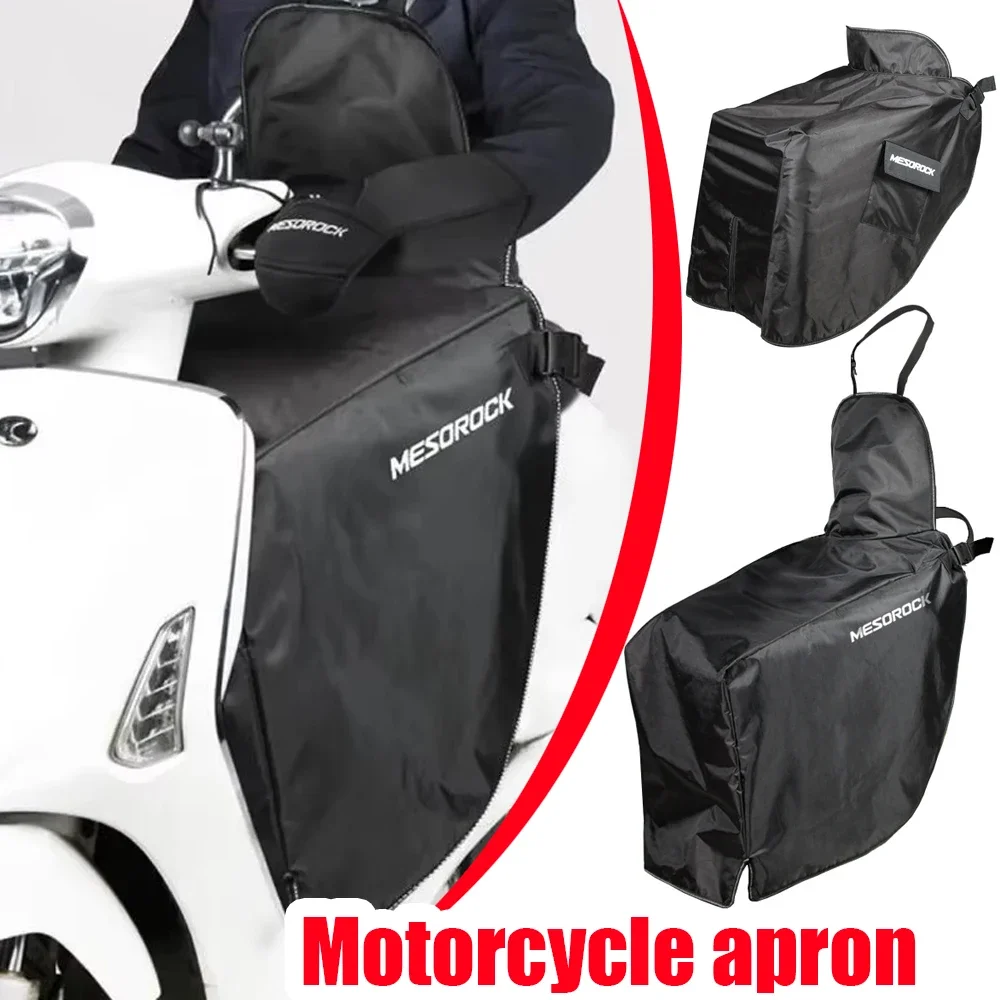 Motorcycle Windshield Cover Winter Warm Riding Apron Waterproof Cold Proof Chest Leg Protector Windproof Motorcycle Gear