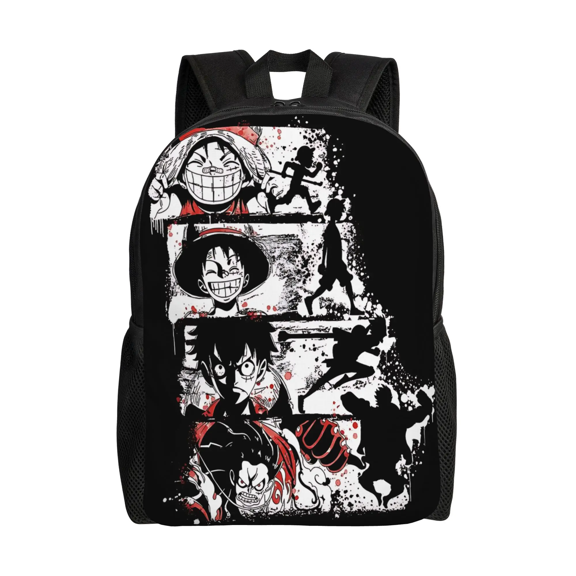 

1PC Fashion Backpacks One Piece Luffy Daypack funko High Street School Sturdy Shoulder Rucksack