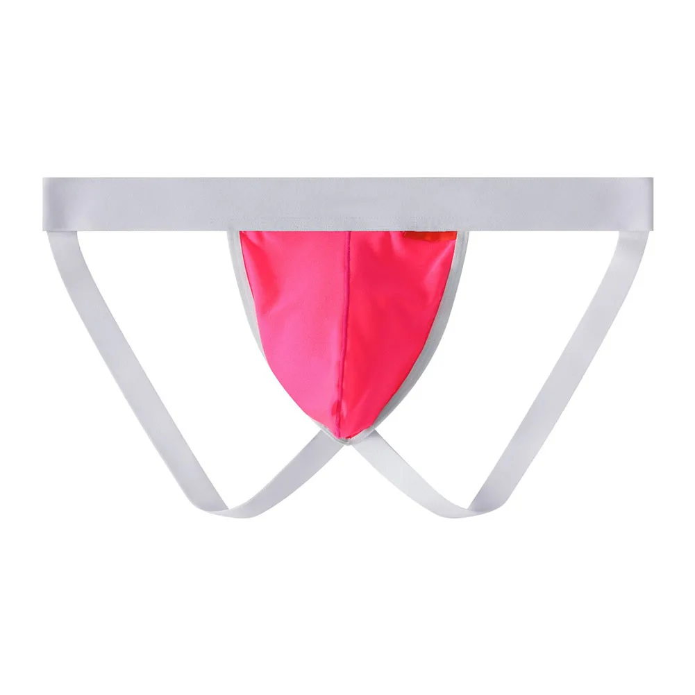 Men Bulge Pouch Thongs G-strings Male Erotic Lingerie Men G-string Breathable Polyester Blend Solid Pattern Design