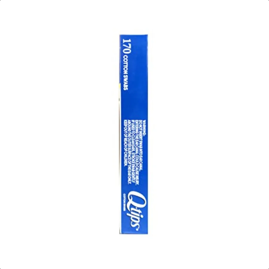 Tamponi di cotone Qtips Confezione da 170 pezzi da 4 tamponi totali da 680