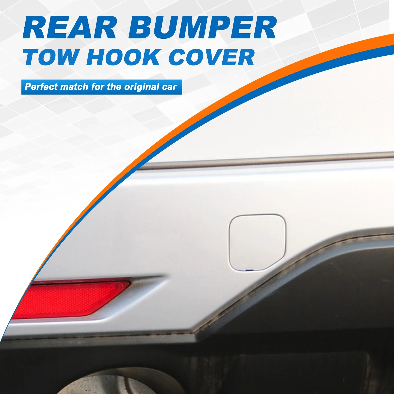 Couvercle de crochet de remorquage de pare-chocs arrière, œil de remorquage pour accessoires Subaru Forester 2009 2010 2011 2012 2013 57731SC050