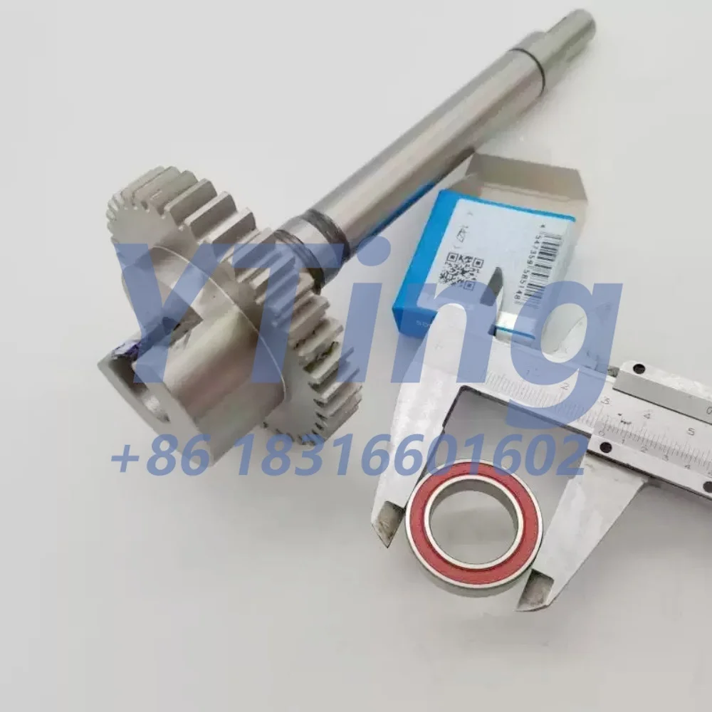 Heidelberg Printing Machine Accessories SM/PM74 Old Model Water Roller Transmission Gear Shaft M2.030.510 with Imported Bearings