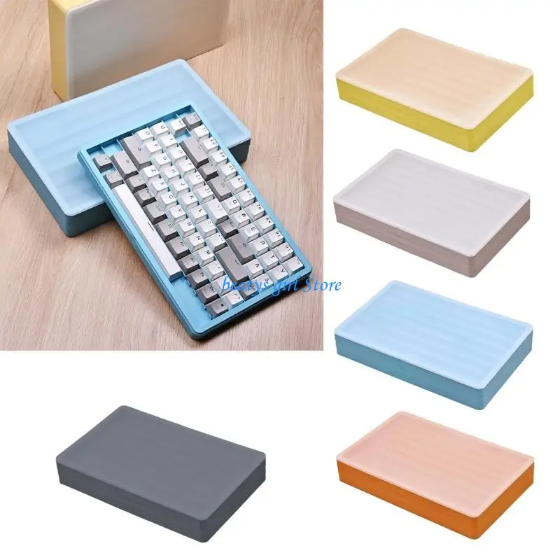 C7AB Stackable Keycap Organizers 3 Layer Clear Case with Interchangeable Design and Lightweight Build