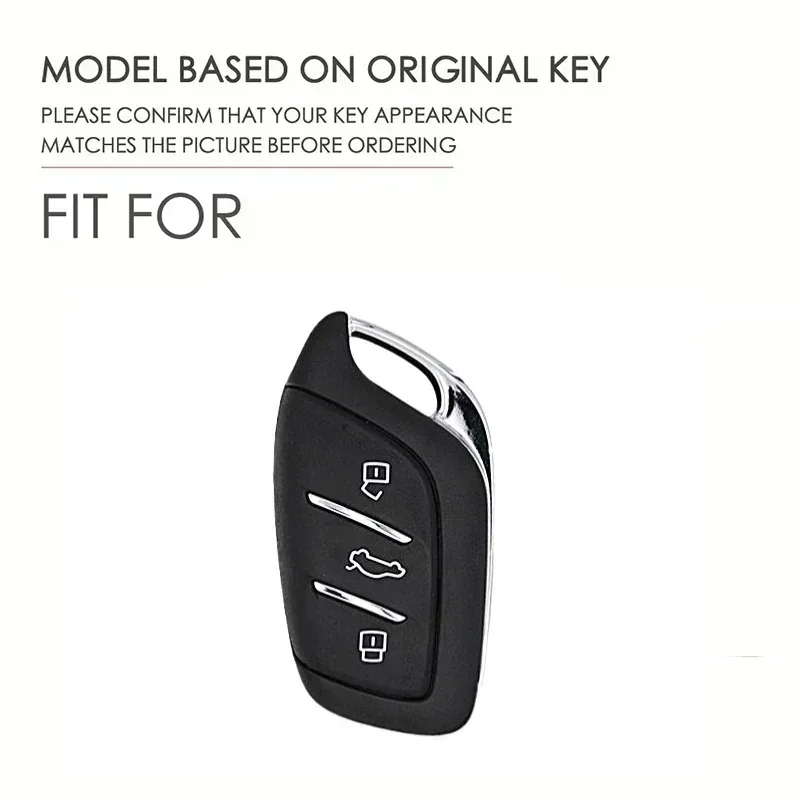 Silicone 3 Buttons Fob Key Cover Case For MG 4 2023 Mg4 Ev MG HS GT ZS EV ZX MG5 MG6 for Roewe RX3 RX5 RX8 ERX5 I6 I5