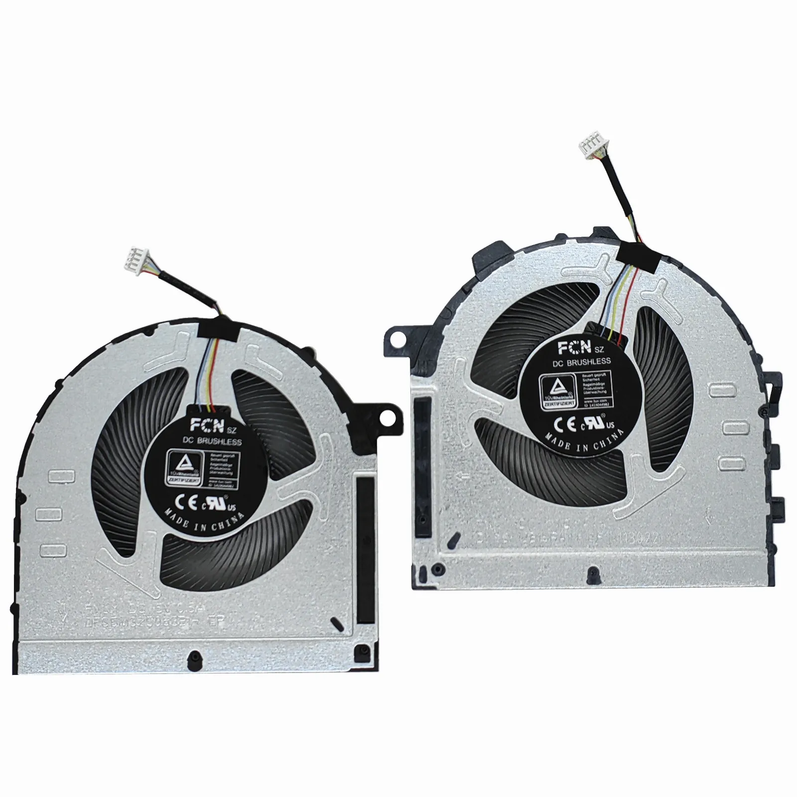 

New CPU+GPU Cooling Fan for Lenovo IdeaPad Gaming 3-15ACH6 3-15IHU6 82K2 FNLY DFS5K12B159A1H FNLX DFS5M325063B1H DV5V 0.50A