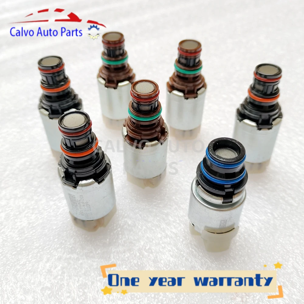 

6R80 7PCS Transmission Valve Body Solenoids Kit Suit For Ford Explorer Ranger Mustang Territory Transit Everest F-150 2011-2017