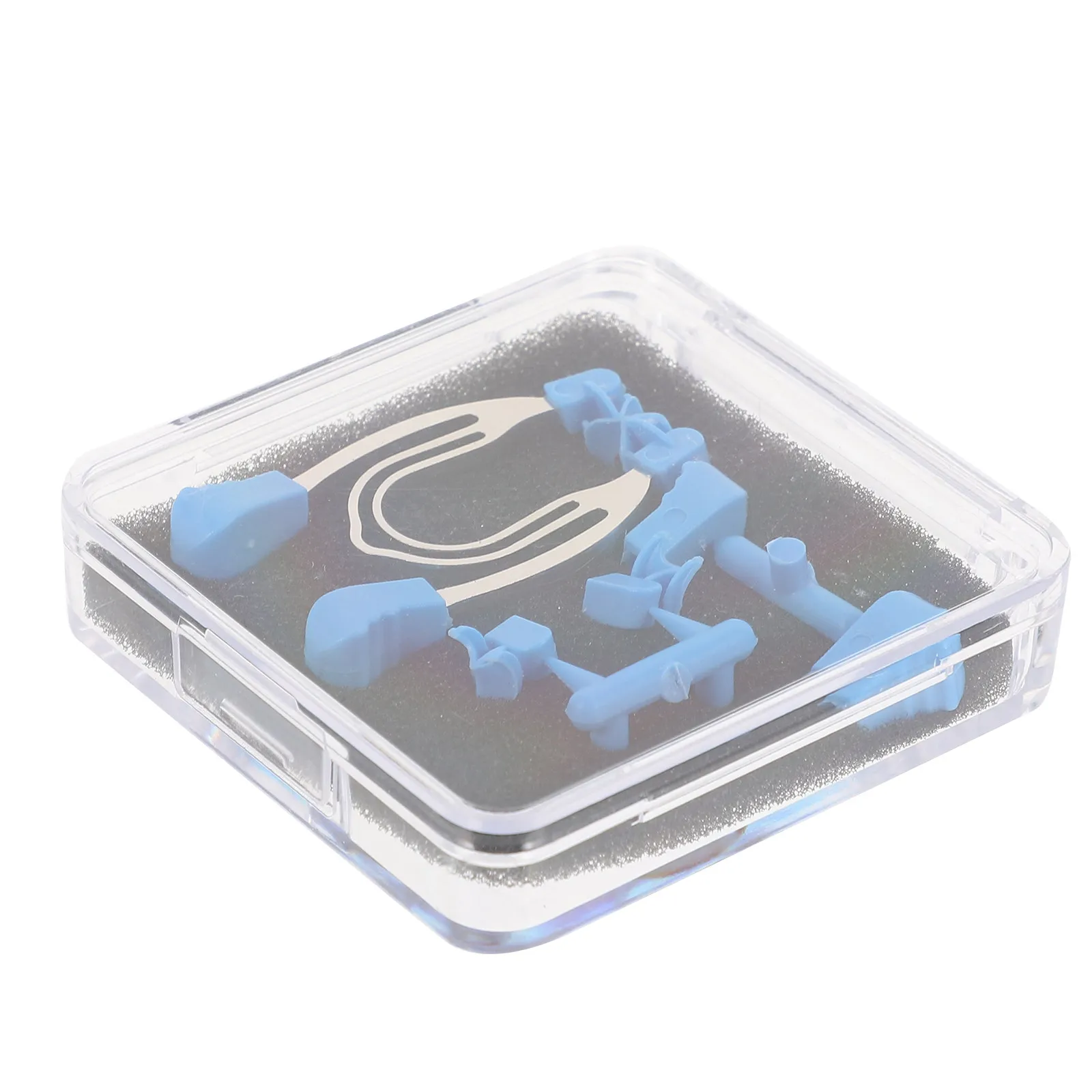 

3Pcs Dental Matrix Clips Stainless Steel Plastic Clamp for Teeth Cavity Preparation Dentist Clinic Use Grade
