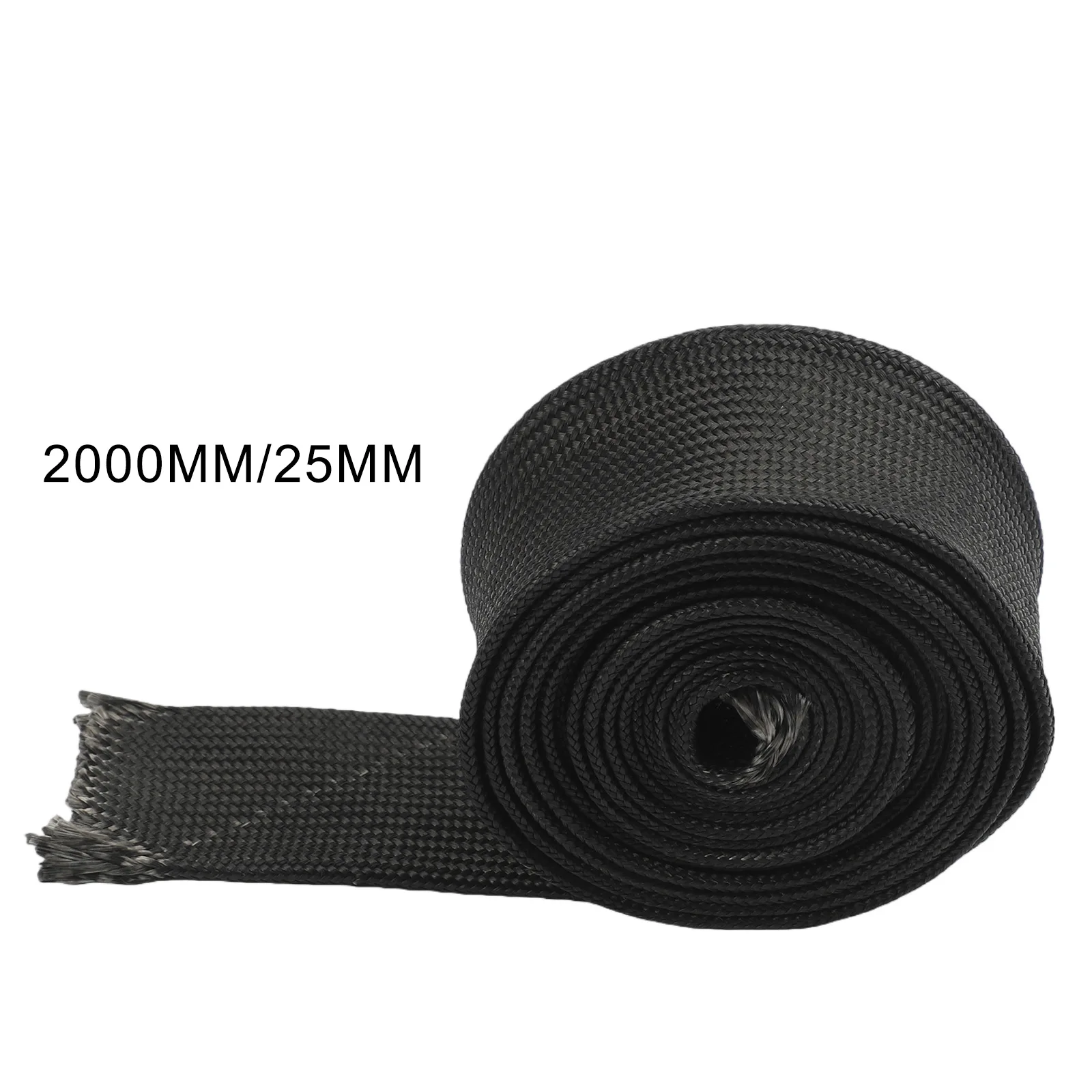 Black Fiberglass Heat Insulation Sleeve High Temperature Resistant Sleeve For Webasto Car Fiberglass Resistant Sleeve Parts