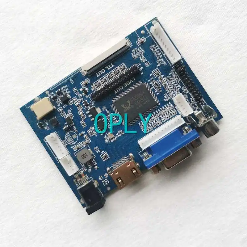 Imagem -03 - para Ltn160ht03001 N01 Placa Controlador de Tela de Exibição do Portátil av Vga Hdmi-compatível Lvds 30 Pinos Faça Você Mesmo Kit 1920*1080 16 2ccfl