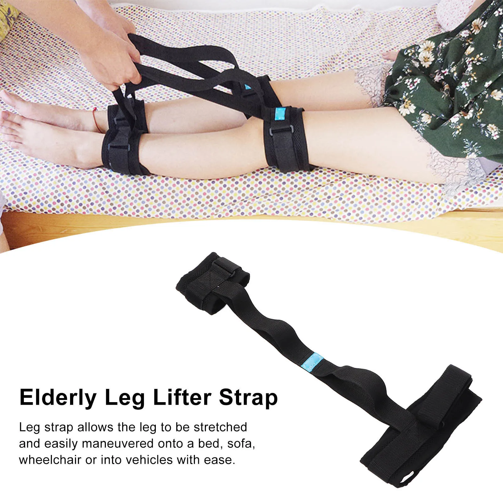 Adjustable Ligament Stretching Belt Leg Fracture Brace Support Training leg Injury Hip Surgery Arthriti Rehabilitation Strap New