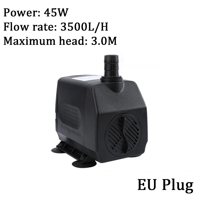 10/16/25/35/45/60/85/115W Ultrastille Dompelpomp Fontein Pomp Filter Visvijver Aquarium Waterpomp Tank Fontein AC220V