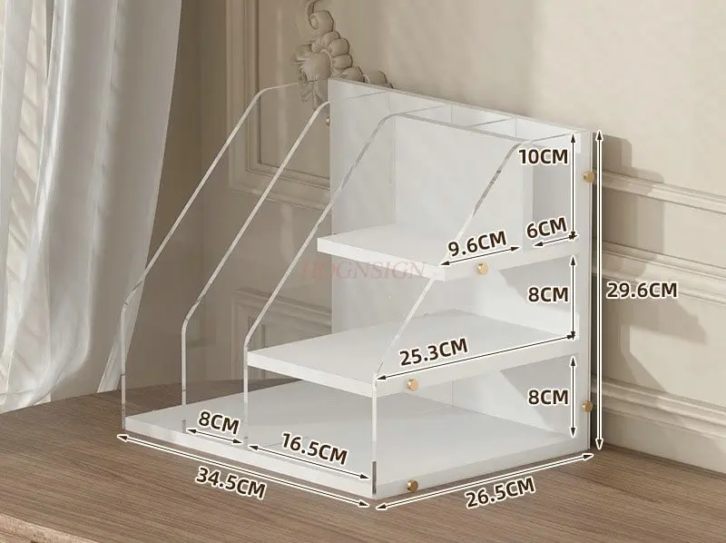 

1 шт. настольная акриловая стойка для файлов, канцелярские товары, канцелярские товары, стеллаж для хранения данных, арочная папка, органайзер