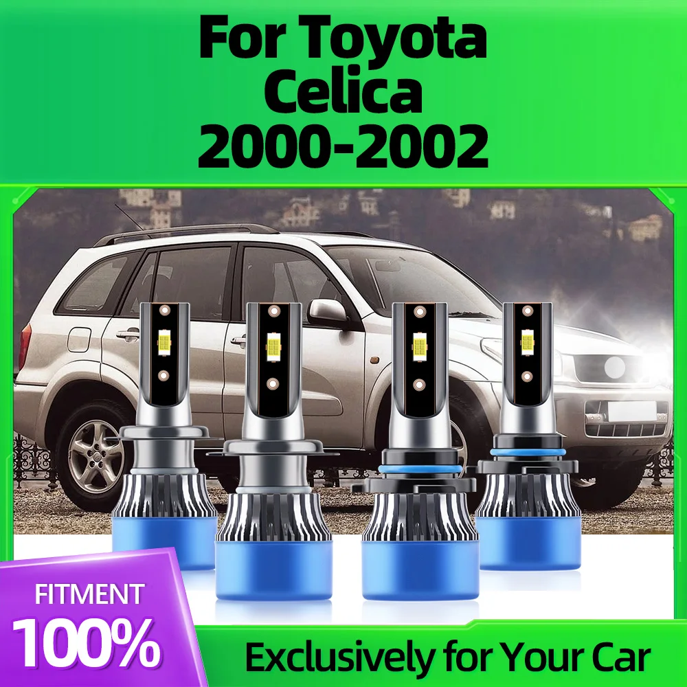 

2/4Pcs LED Headlight Bulb 150W 45000LM 6000K CSP Car Headlamp Auto Lamps Super Bright Upgrade For Toyota Celica 2000 2001 2002