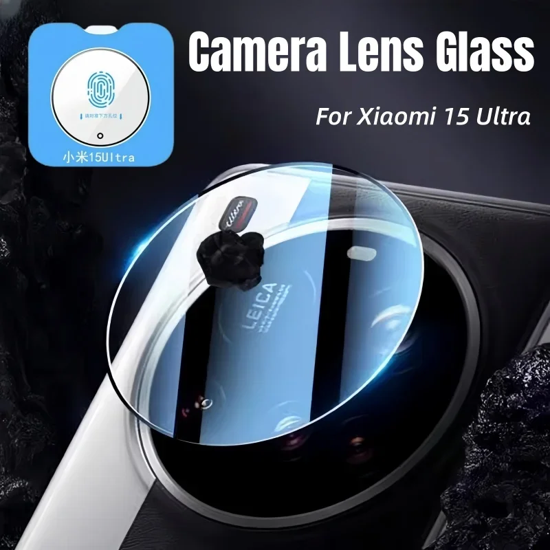 One-Clickการติดตั้งกล้องProtectorเลนส์สําหรับXiaomi 15 Ultra Mi 15 14 Pro 14ultraฝาครอบเลนส์ด้านหลังป้องกันฟิล์ม