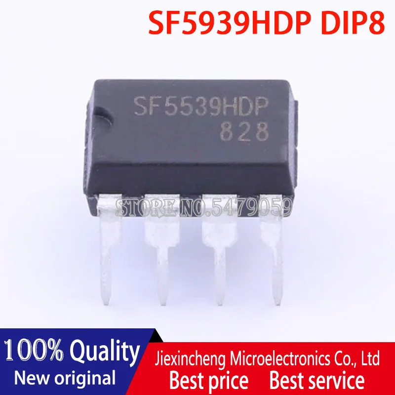 10 sztuk nowy oryginalny SF5539HDP SF5539 DIP8 AC-DC kontroler i regulator