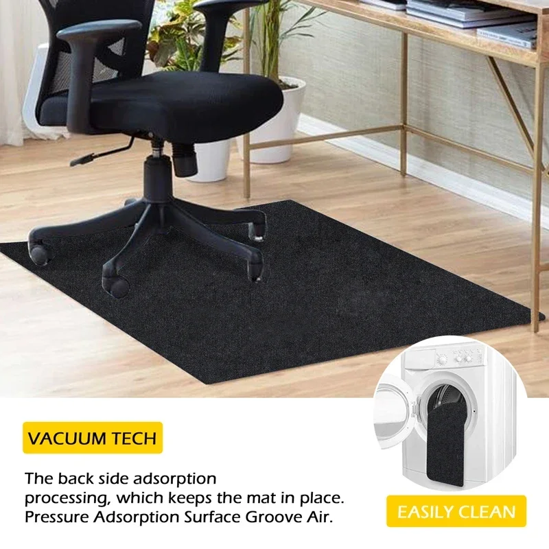 Office Rolling Chair Mat Computer Gaming Desk Chair Mat Colors Bedroom Living Room Office Swivel Chair Carpet 90x120cm