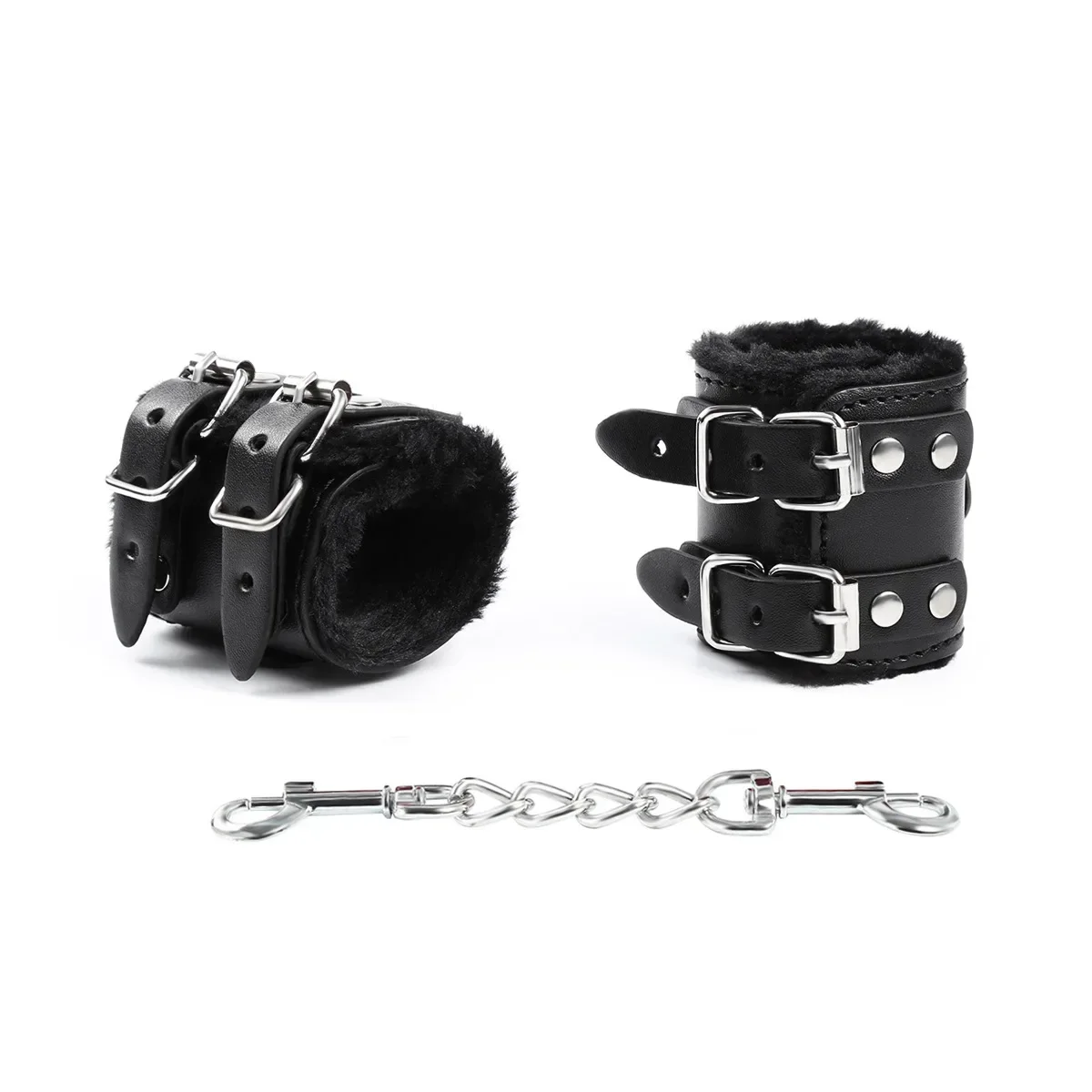 Esposas SM, Juguetes sexuales para mujer, accesorios exóticos, fetiche Bdsm, esposas de Bondage sexual, sujeción de esclavo, cuero PU