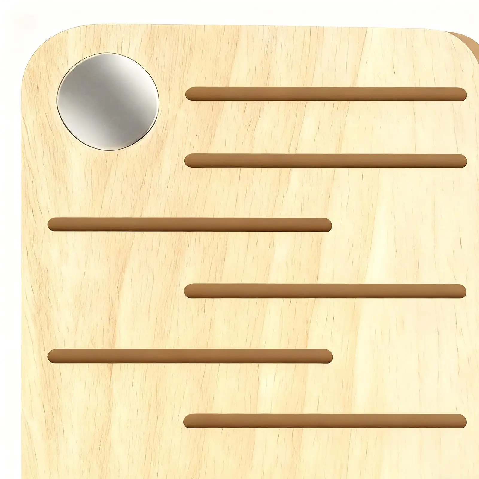 

Embroidery Thread Organizer 15-Slot Wooden Spool Storage Magnetic Embroidery Floss Bobbins Organizer For Hobbyists Quilters