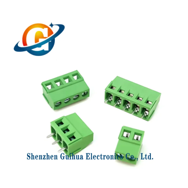 20 pieces screw-type PCB terminal block KF128-5.08MM 2P 3P 4P-12P stackable