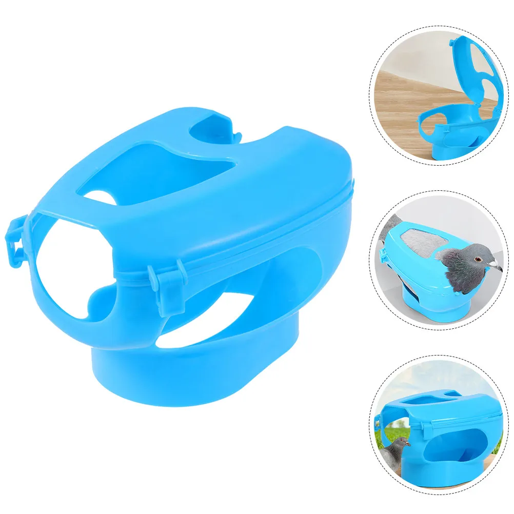 2Pcs Pigeon Injection Rack Strong Plastic Construction Easy Bird Fixed Frame for Racing Pigeon Care Feeding Injection and