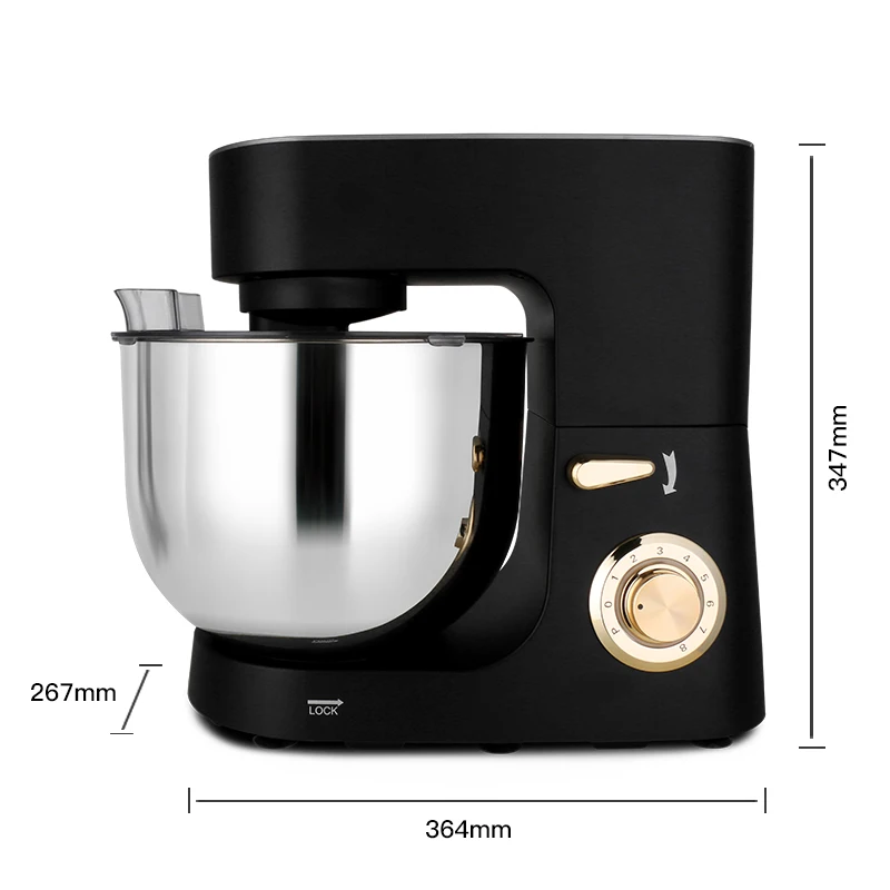 Household Stand Mixer High Power Capacity 1800W 8L Cake Bread Dough Mixer Planetary Electric Home Kitchen Appliance Food Mixer view 6