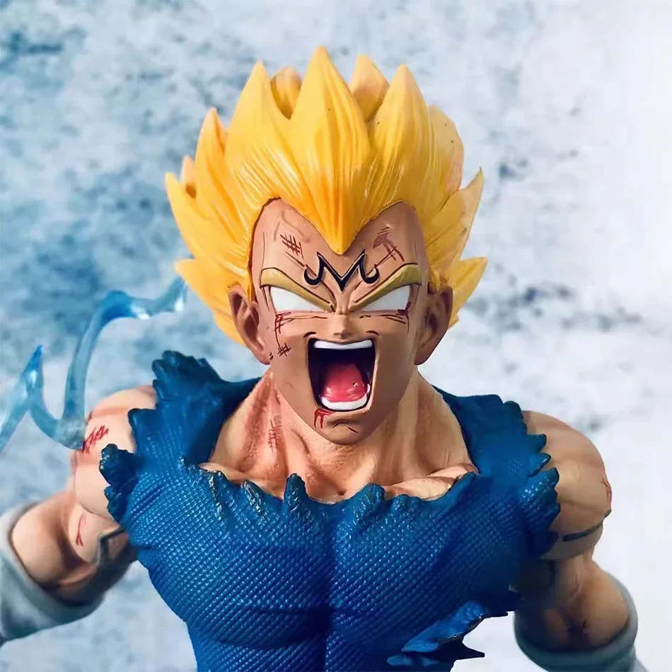 HOTsale 28cm Dragon Ball Z GK figura MAXIMATIC The Vegeta Super Saiyan Son Majin Vegeta autoestucto Vegeta figura juguetes modelo