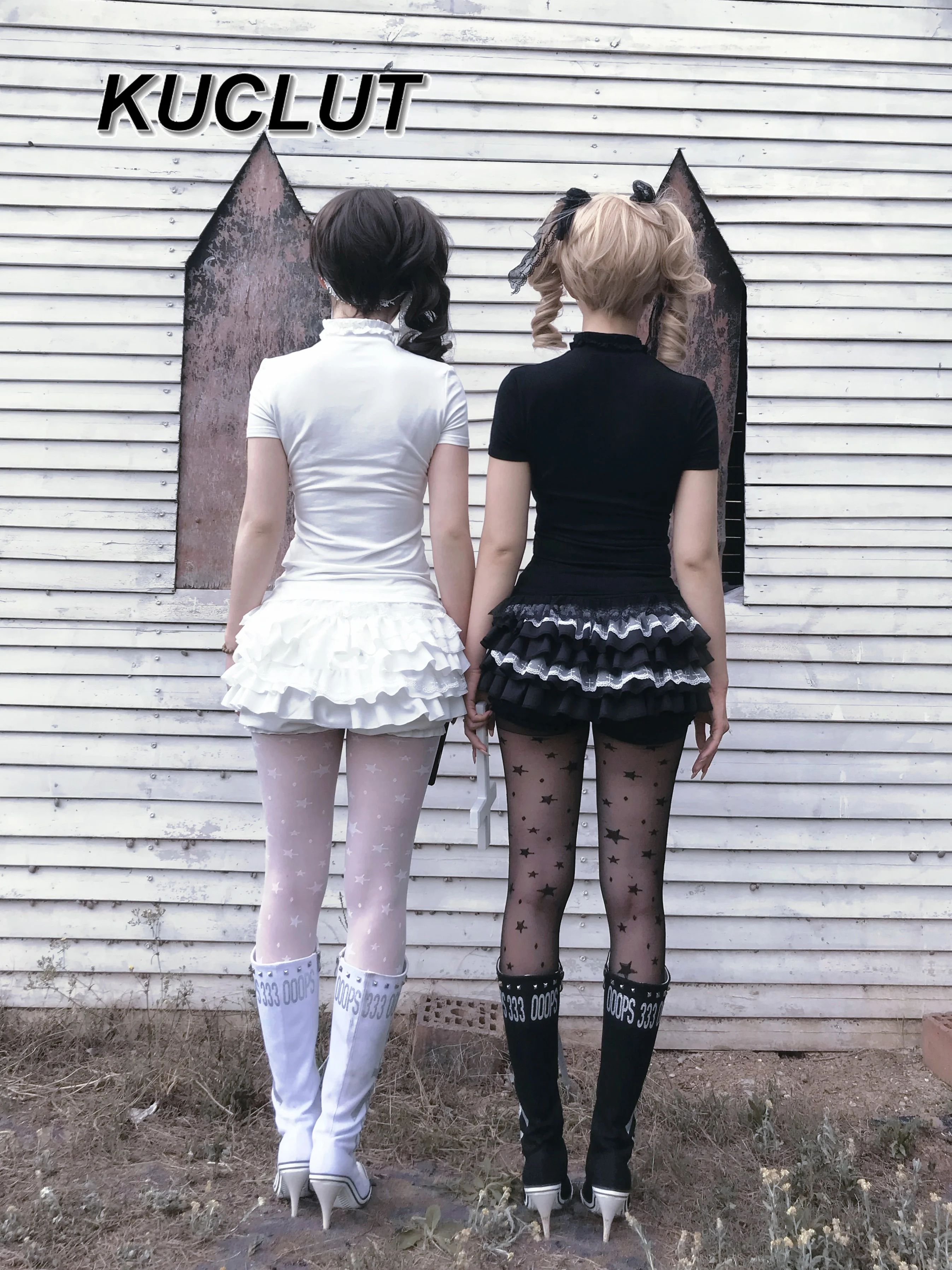 고스 Y2K 스타일 홀터넥 여성 캐주얼 티셔츠 서브컬쳐 패션 여름 여성용 탑 캐주얼 티셔츠 단색 빈티지 티셔츠