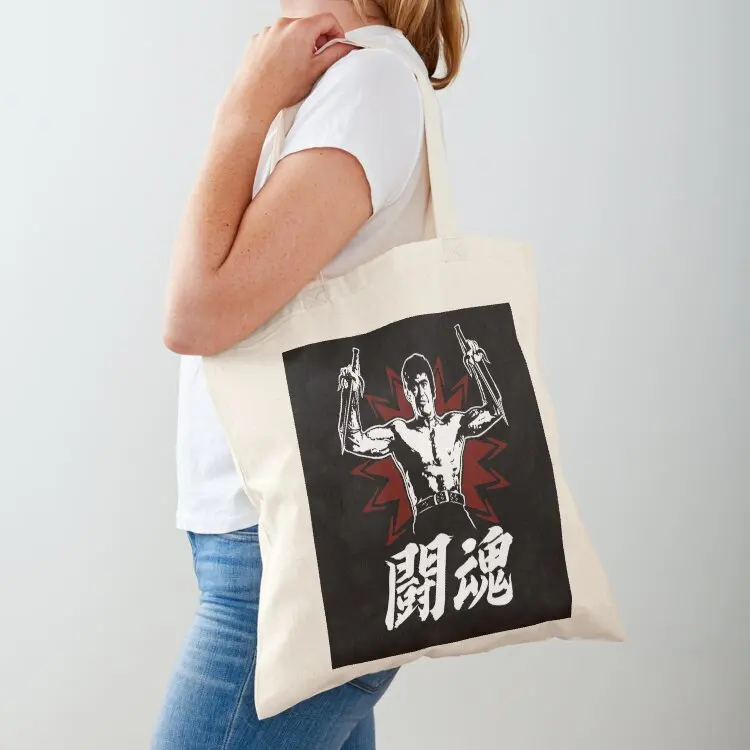 

Toukon Fighting Spirit Warrior (Night) Tote Bag Big bag women Lady bag Women's bags bags woman 2025