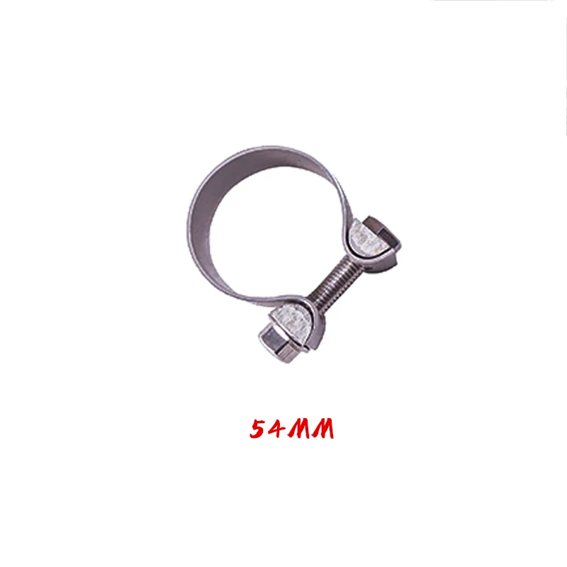 Inner diameter 54 mm 63 mm 70 mm butt joint universal stainless steel exhaust clip clip