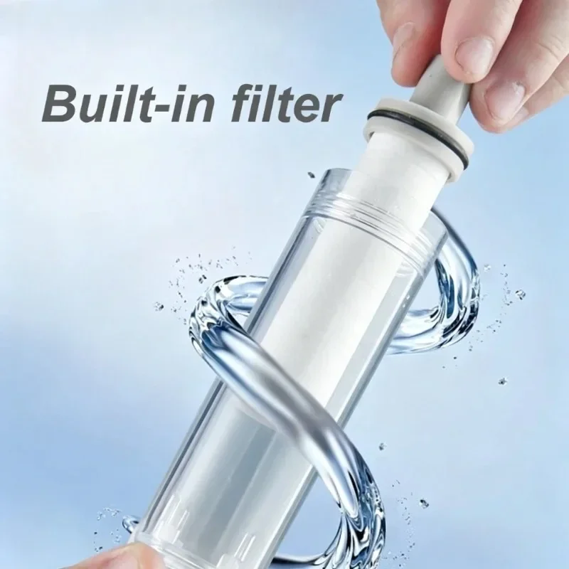3 Modes High Pressure Travel Shower Head, Filtered Handheld Portable Shower Set for Camping RV Bathroom Travel Use view 4