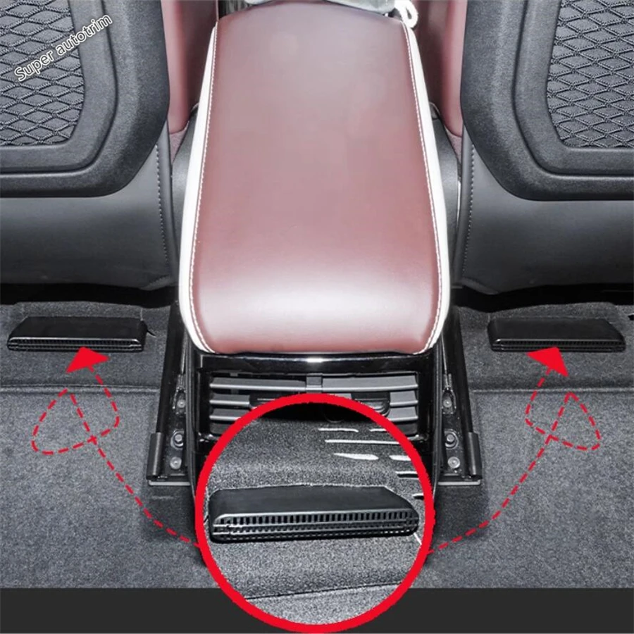 Car Seat Under Floor Air AC Conditioning Vent Outlet Dust Cover Protection Accessories For Geely Monjaro Kx11 Manjaro 2023 2024