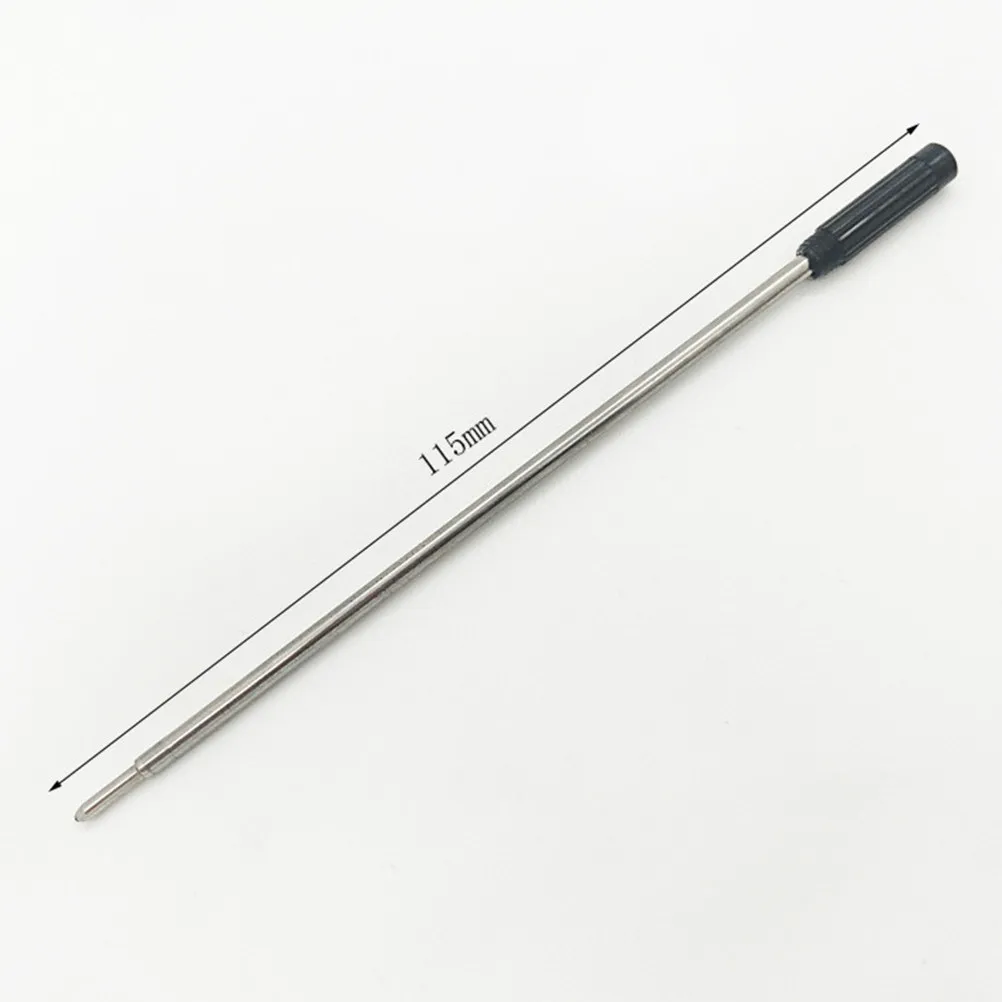 

20Pcs Metal Pen Refills Ballpoint 115Mm Fine Point Black Ink Standard Replacement for Cross and Other Pens Pen Refill