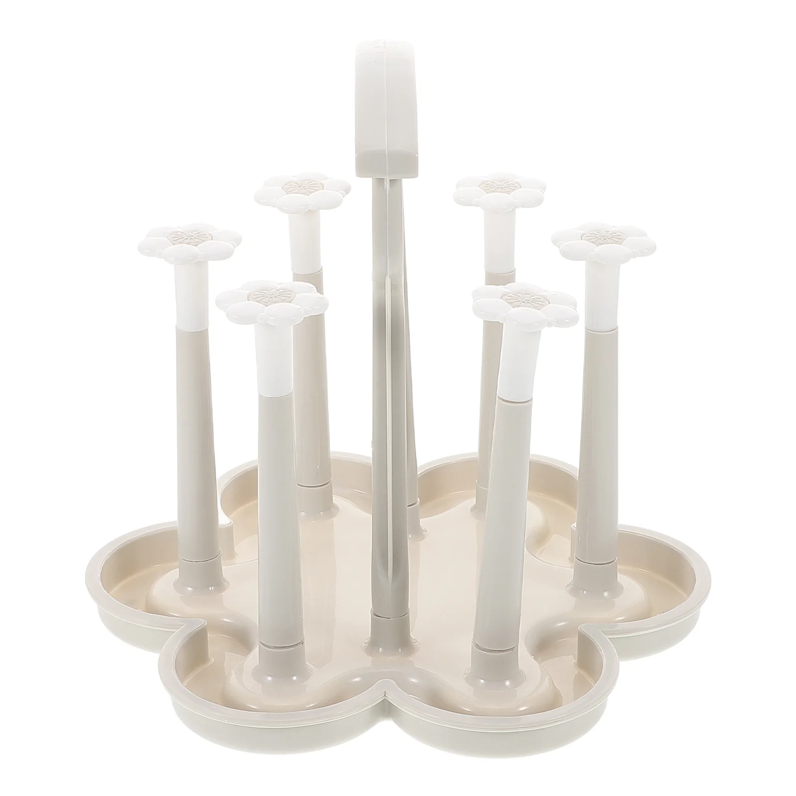 

Feeding Bottle Cup Holder Storage Baby Hand Portable Shovels Cover Pp Drying Rack