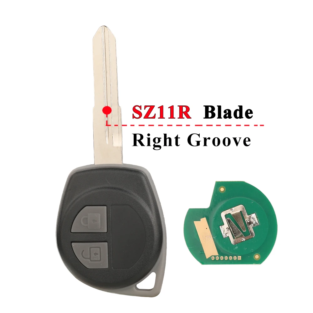 Jingyuqin 433 MHz/315 Mhz VRAGEN/FSK ID46 Chip Auto Afstandsbediening Sleutel voor Suzuki Swift SX4 ALTO Vitara Grand Vitara Ignis JIMNY Splash Fob