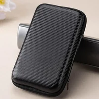 1/2pcs Portable Eva Storage Bag Zipper Pouch Mobile Phone Charger Protection Bag Mobile Hard Disk Bag U Disk Data Cable Storage 2