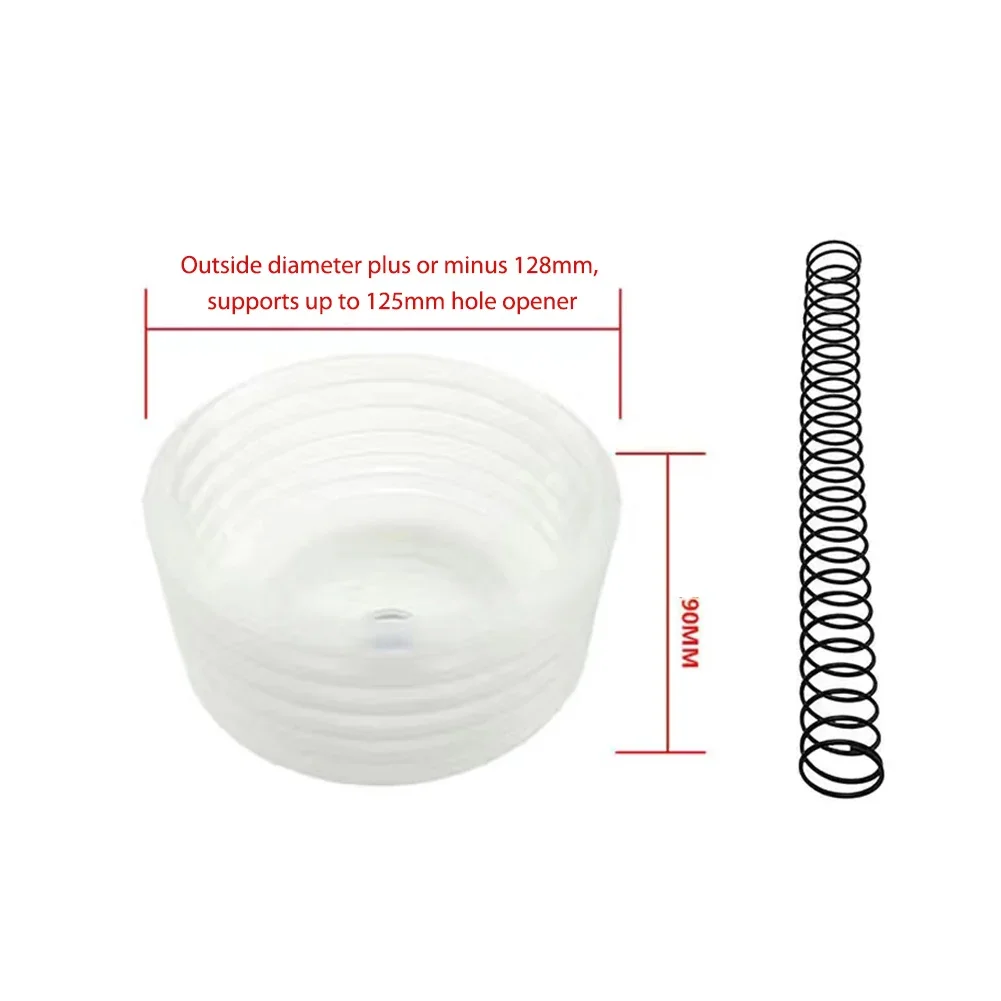 

Silicone Dustproof Dust Collector for Electric Drill Impact Hammer Drilling Ash Bowl with Spring Power Tool Accessories