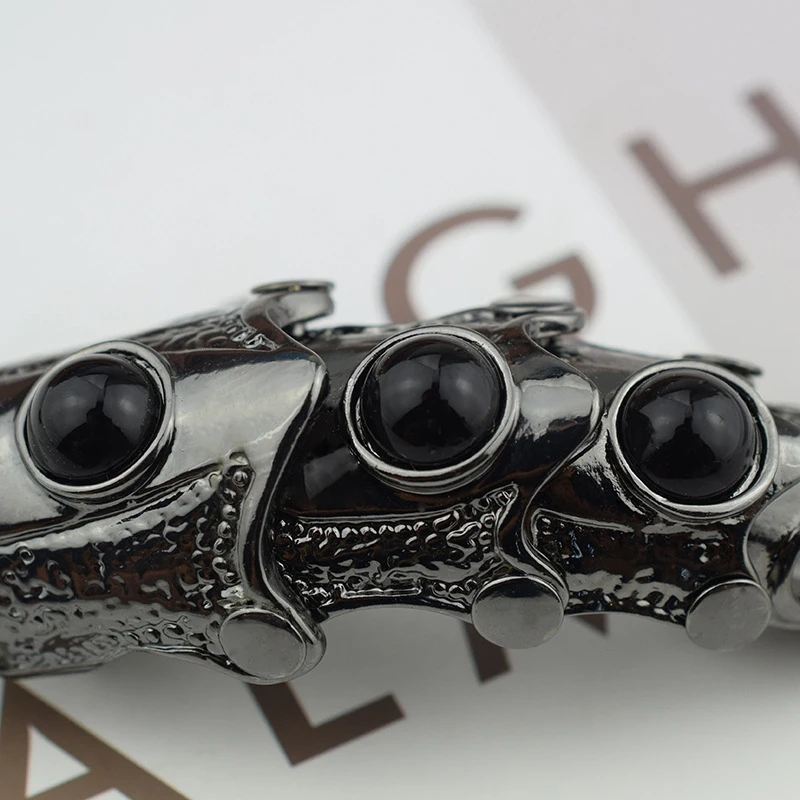 Dragon Skull Finger Long Rings Vintage Punk Rock Animal Skull Finger Long Rings image 6